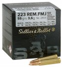 Sellier & Bellot .223 Rem FMJ 55 gr po 100ks