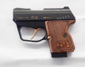 Pistole samonabíjecí Kevin 706, 9mm Browning, zlatý