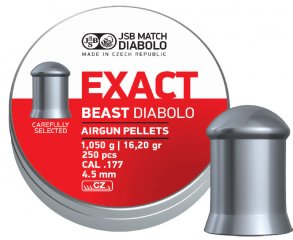 Diabolky JSB Exact Beast, 4,52mm, 1,050g