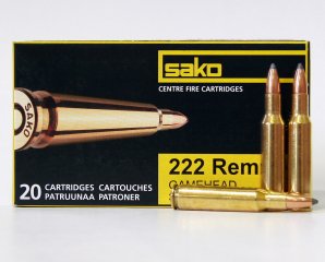 Sako .222 Rem., Gamehead 55 gr