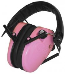 Aktivní elektronická střelecká sluchátka Caldwell E-Max Low Profile Pink