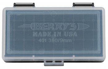 Krabička na náboje Berrys 401 9mm , 50ks nábojů