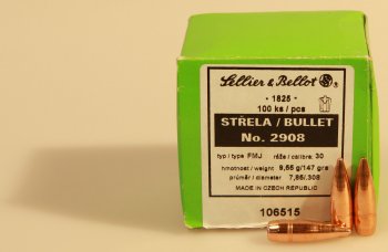 Střela cal. .30 FMJ 147 gr