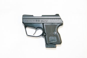 Pistole samonabíjecí KEVIN 703, 9mm Makarov, černý plast
