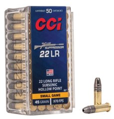 CCI Suppressor .22LR, 45gr HP