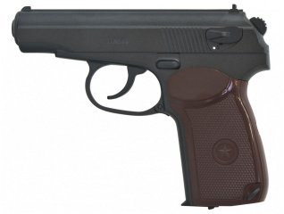Celokovová vzduchová pistole Borner PM49, 4,5mm BB, Co2