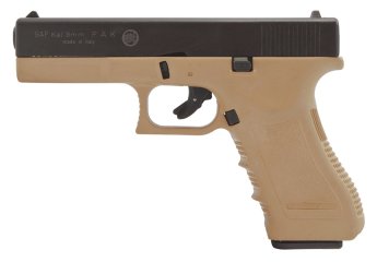 Plynová pistole Bruni GAP cal.9mm desert bicolor