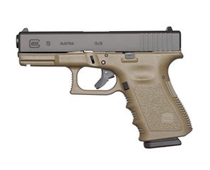 Pistole samonabíjecí Glock 19 Gen3 olive, 9x19