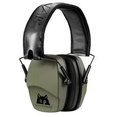 Střelecká sluchátka Ulfhednar, EarMuff, pasivní s útlumem 28 dB, zeleno černá