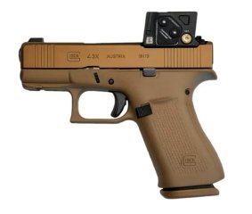 Glock 43X A-CUT™ COA™ COMBO COYOTE (Limited Edition), 9mm Luger