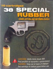 Libra .38 Special Rubber - gumová střela