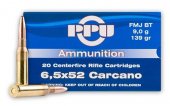 Prvi Partizan 6,5 x 52 Carcano, FMJ BT 139gr