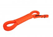 Barvářský PVC řemen plochý EW š. 19 mm, délka 10 m, přezka, orange