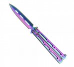 Zavírací nůž motýlek SCK Spear purple