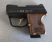 Pistole samonabíjecí Kevin 706, 9mm Makarov, zlatý