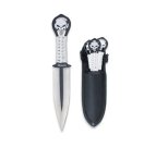 Nůž házecí lebka Punisher sada 3ks Albainox